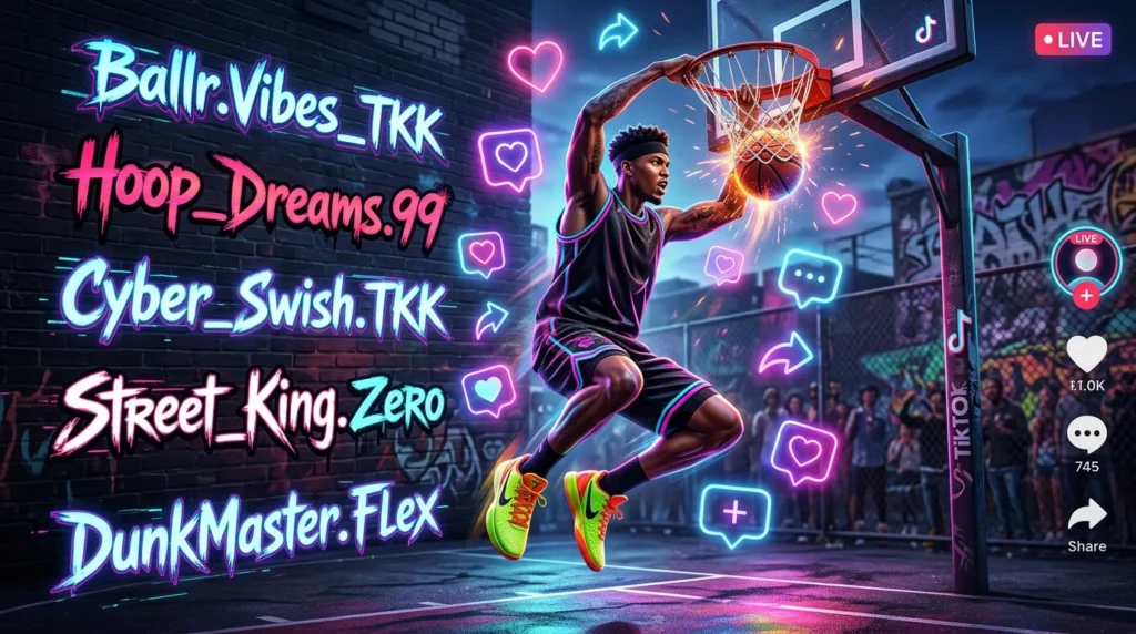 Basketball Usernames for TikTok