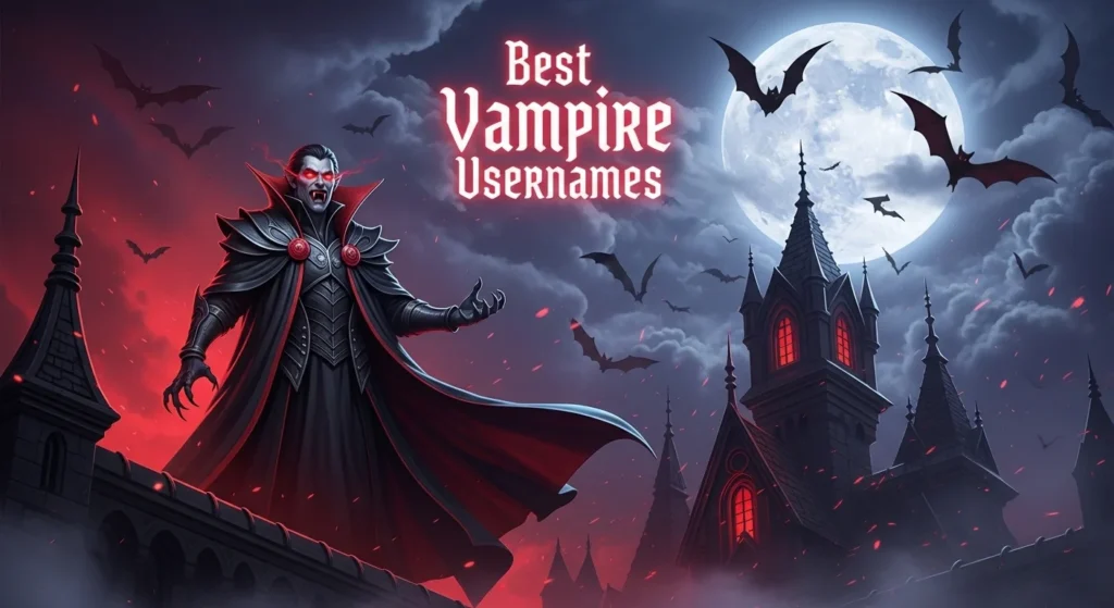 Best Vampire Usernames
