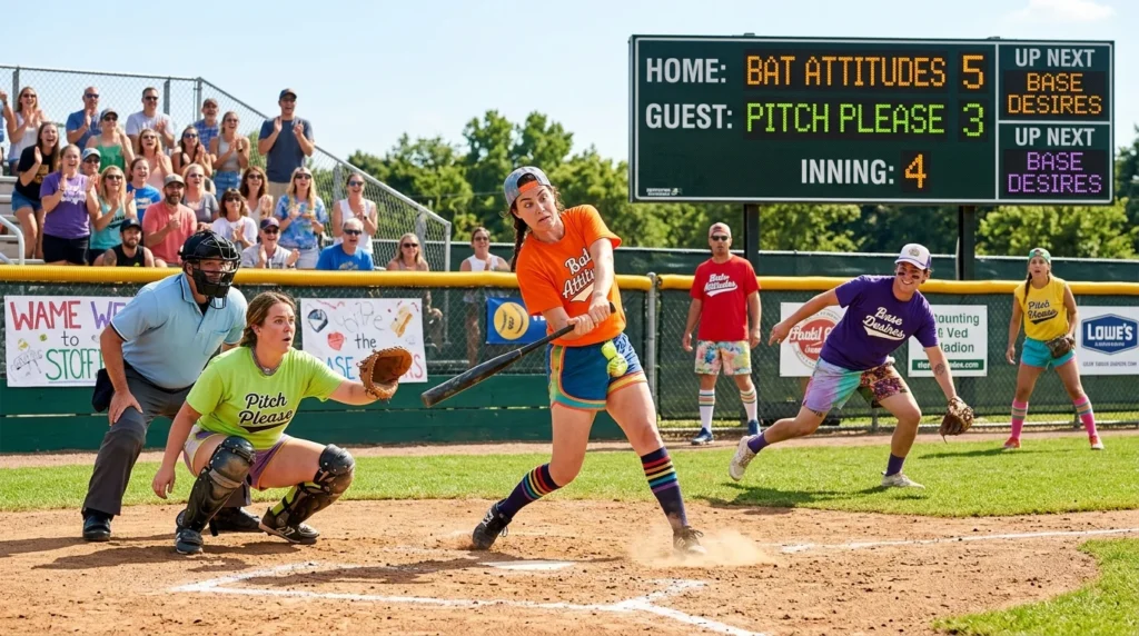 Funny Softball Team Names