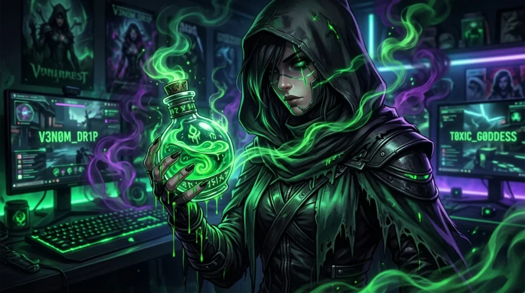 Poison-Themed Toxic Usernames