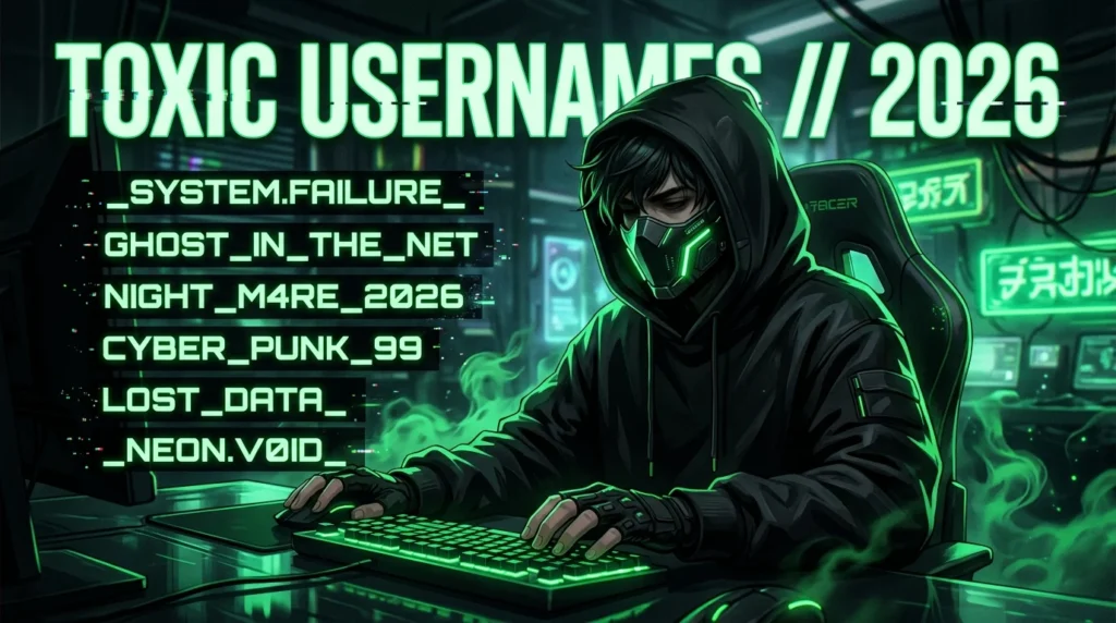 Trendy Toxic Usernames 2026