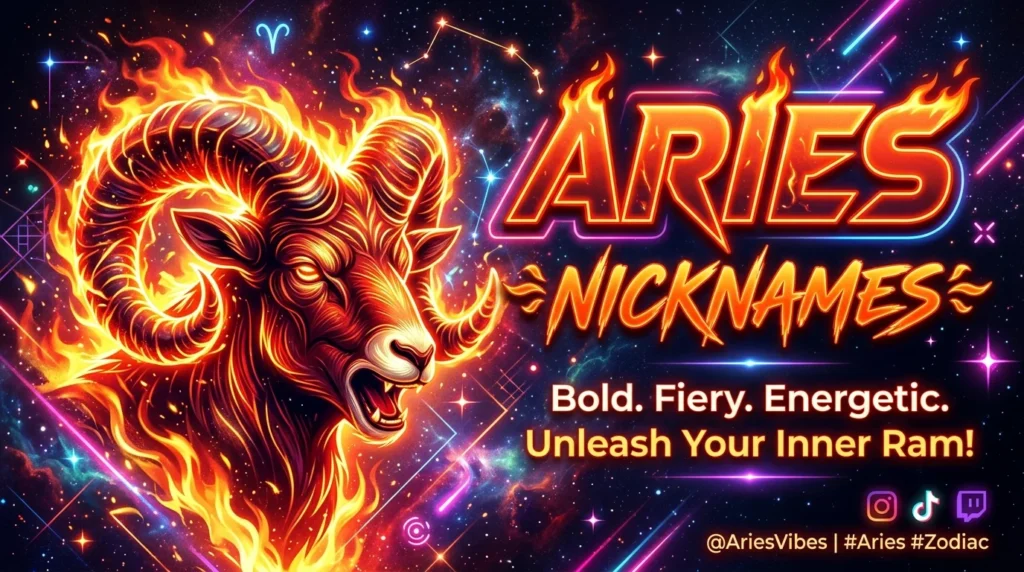 Ultimate Aries Nickname Ideas for 2026