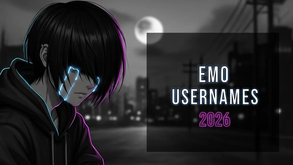 600+ Emo Usernames 2026