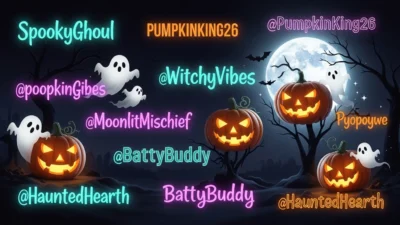 600+ Halloween Usernames 2026