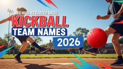 600+ Kickball Team Names 2026