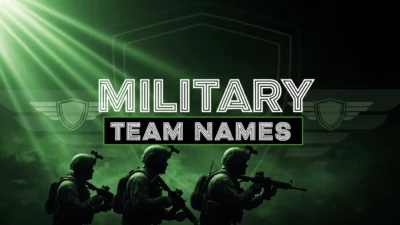 600+ Military Team Names 2026 