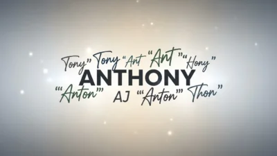 600+ Nicknames for Anthony 2026