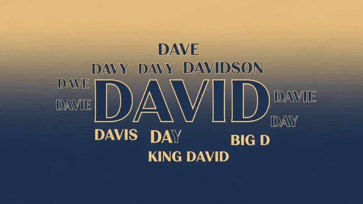 600+ Nicknames for David 2026