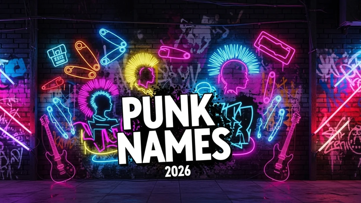 600+ Punk Names 2026