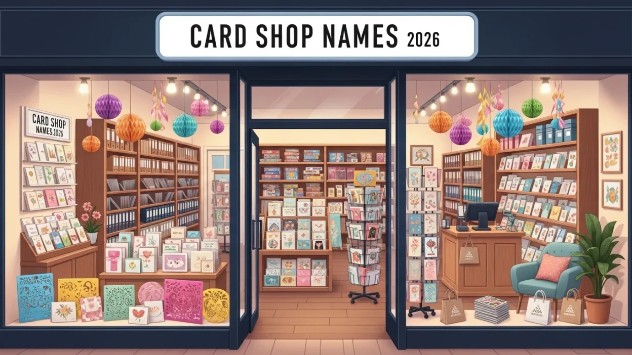 Card Shop Names