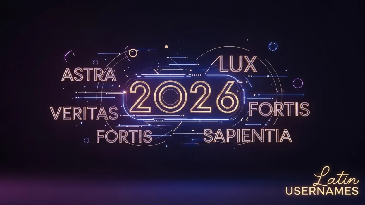 Latin Usernames