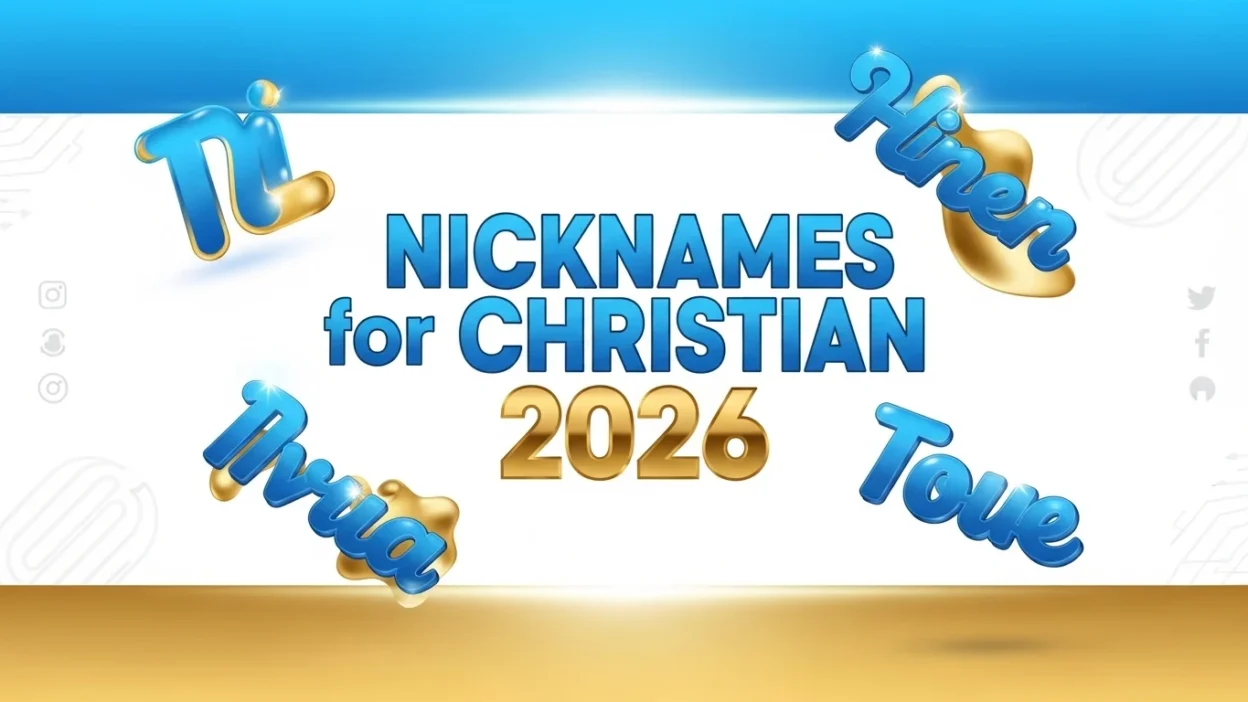 Nicknames for Christian