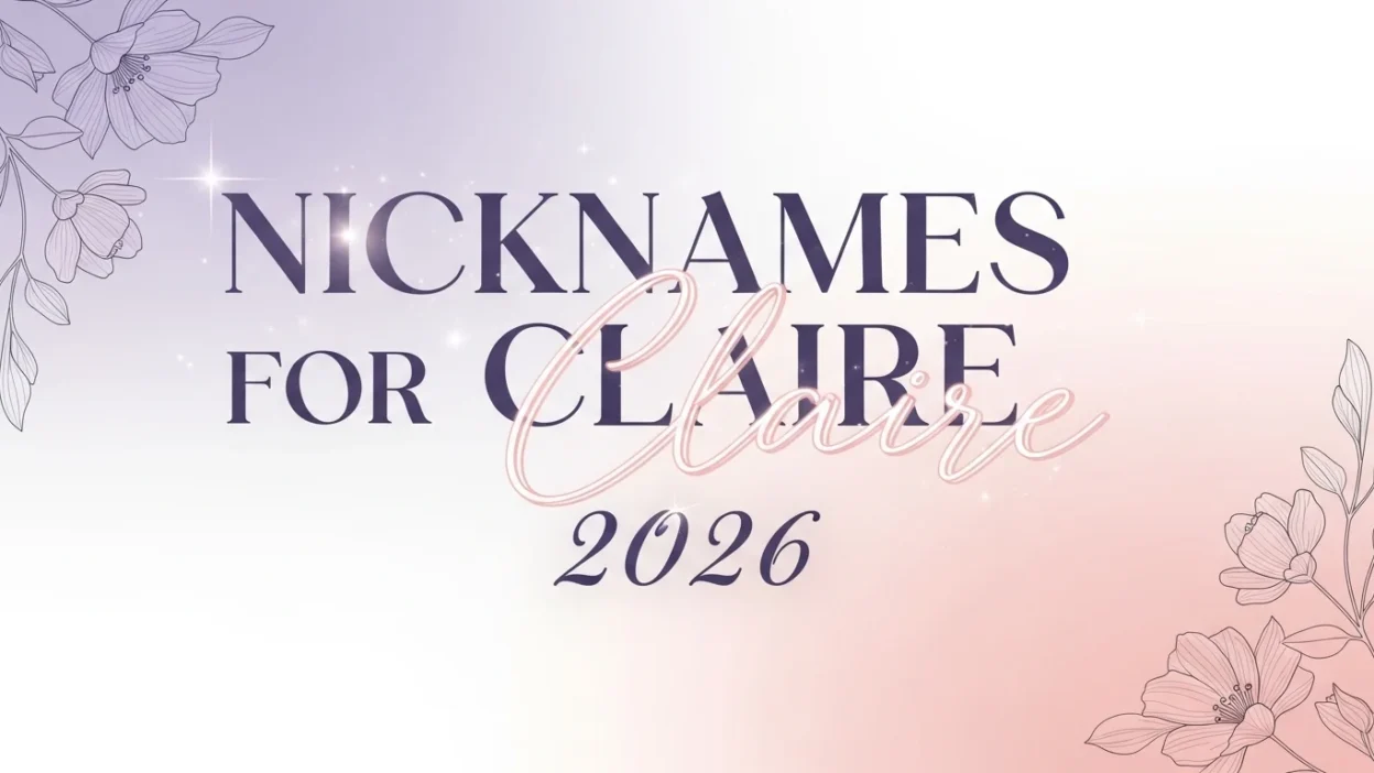 Nicknames for Claire