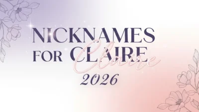 Nicknames for Claire
