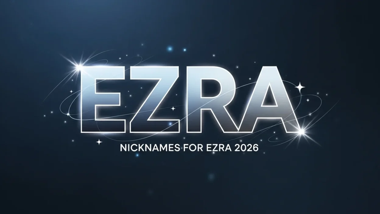 Nicknames for Ezra