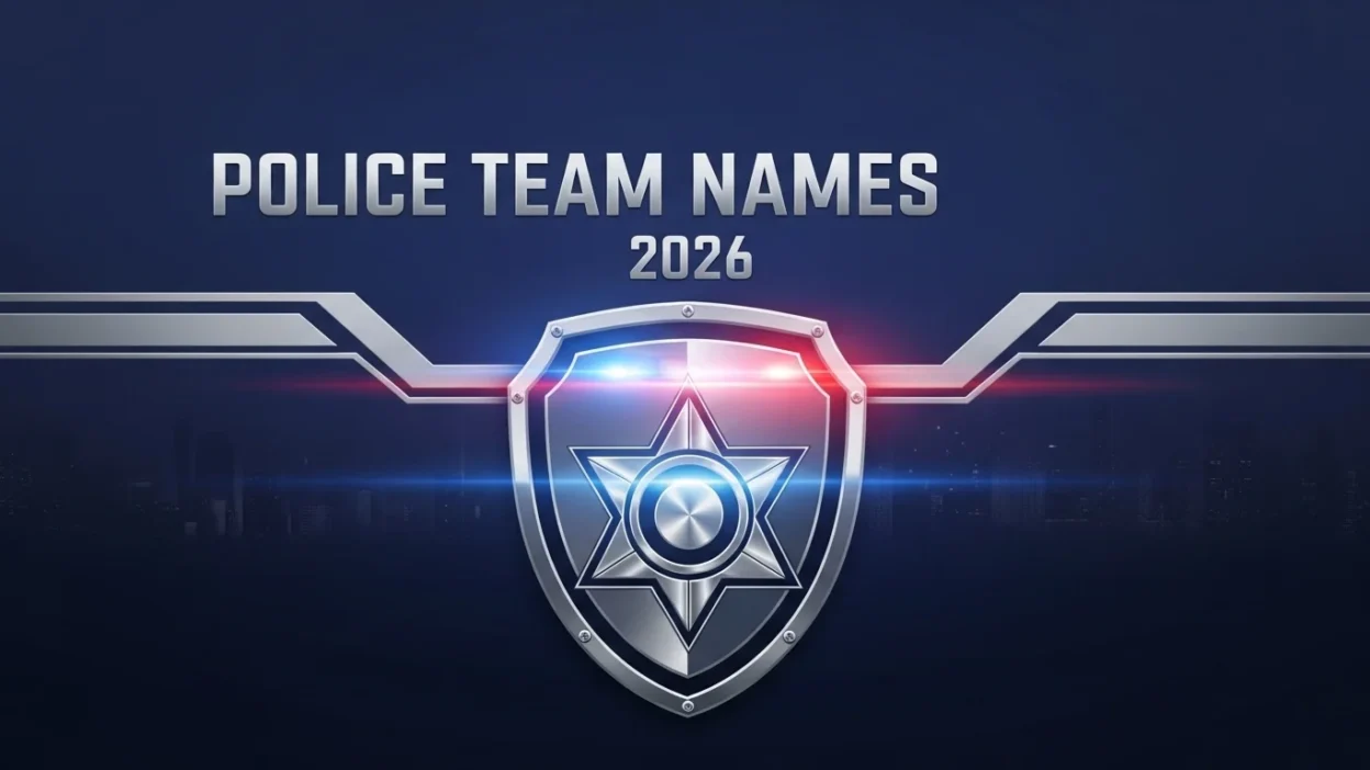 Police Team Names