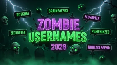 Zombie Usernames