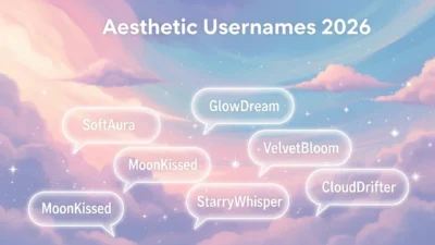 Aesthetic Usernames