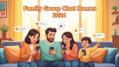 Family Group Chat Names