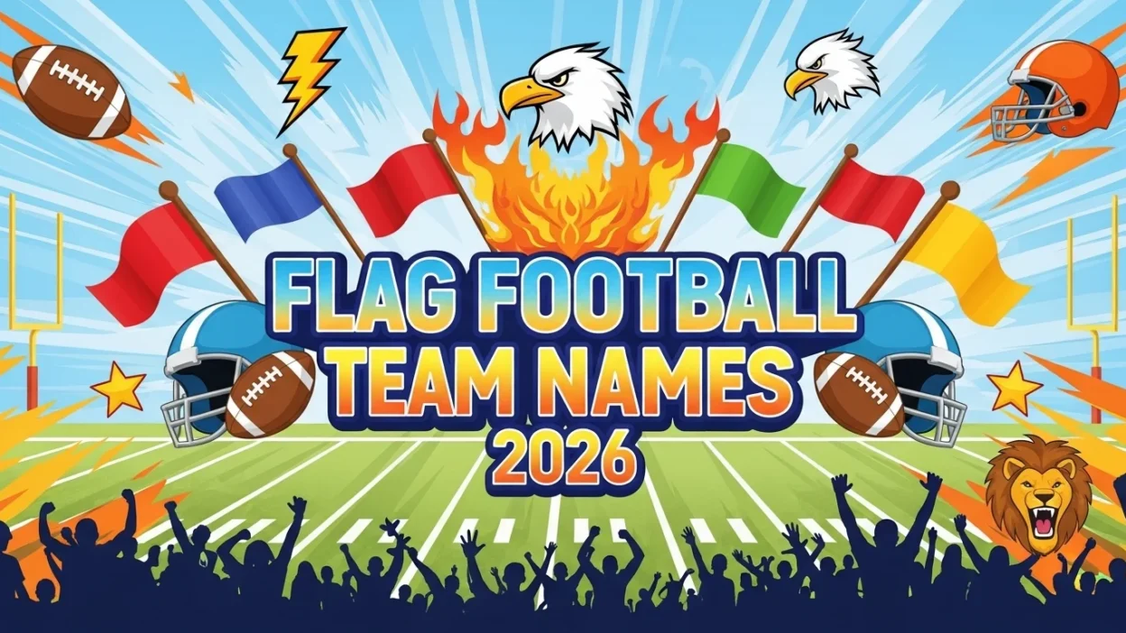 Flag Football Team Names
