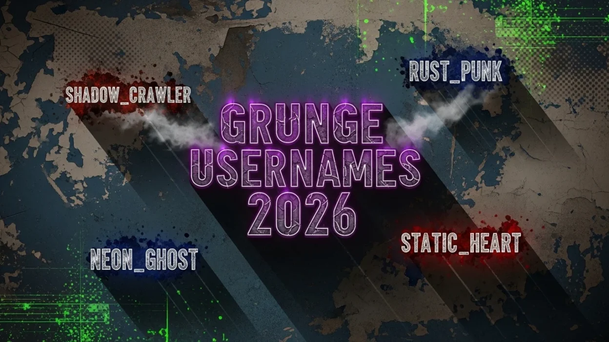 Grunge Usernames