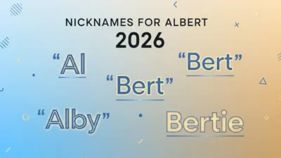 Nicknames for Albert