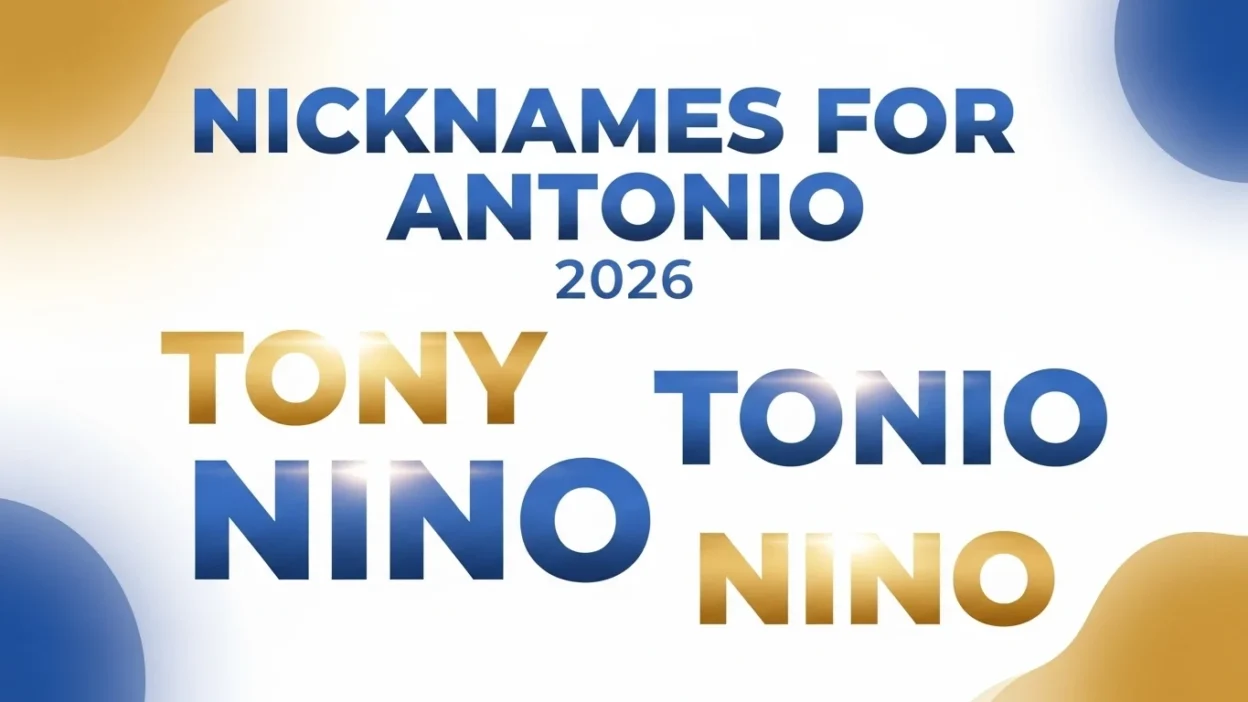 Nicknames for Antonio