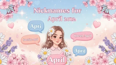 Nicknames for April
