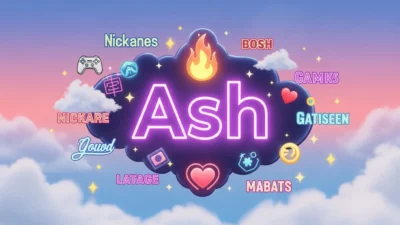 Nicknames for Ash