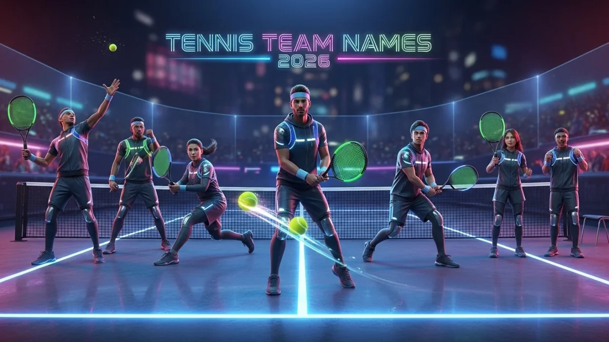 Tennis Team Names