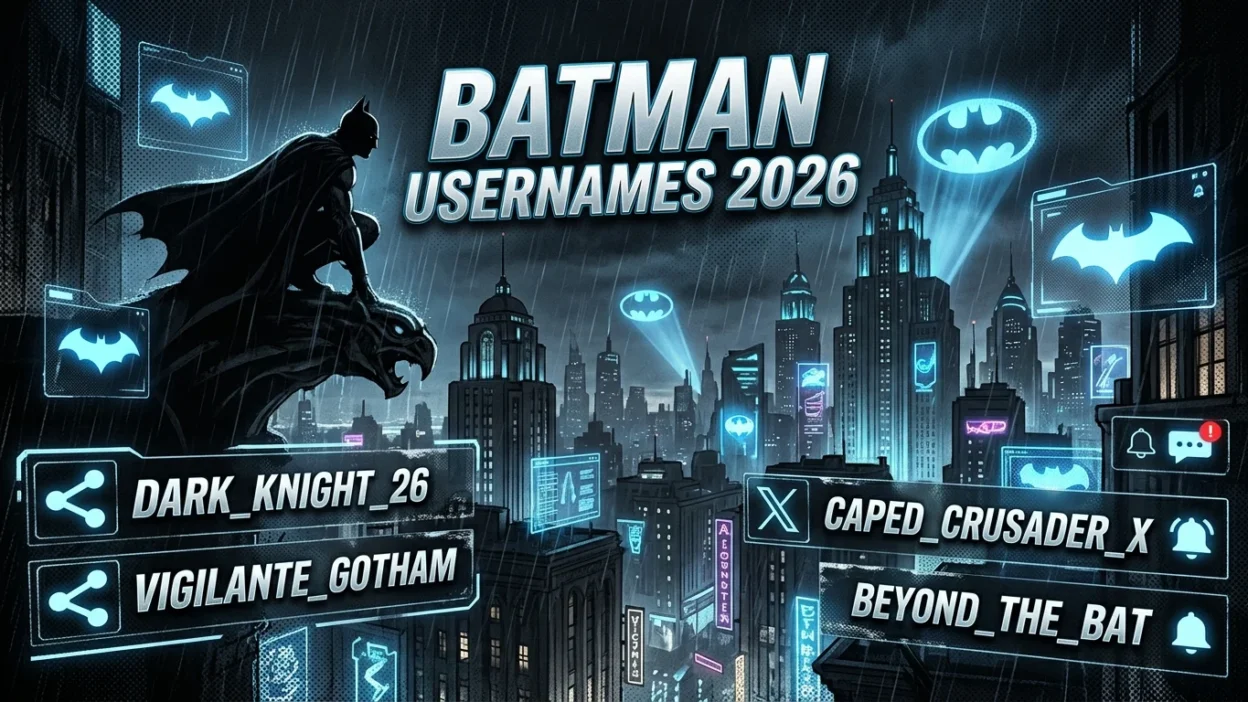 Batman Usernames