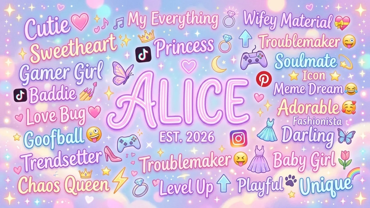 Nicknames for Alice