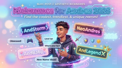 Nicknames for Andres