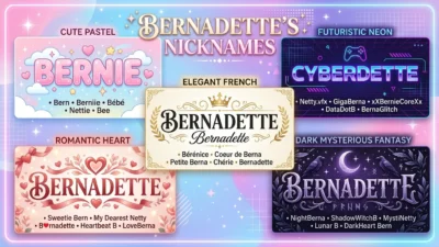 Nicknames for Bernadette