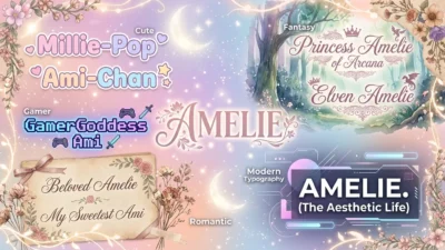 Nicknames for amelie