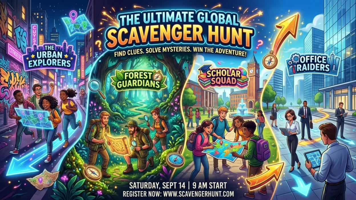 Scavenger Hunt Team Names