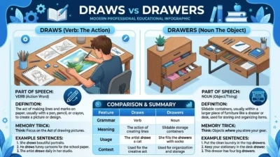 Draws vs Drawers