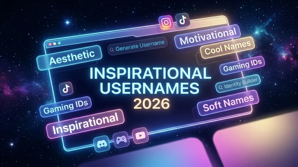 Inspirational Usernames