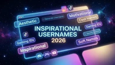 Inspirational Usernames