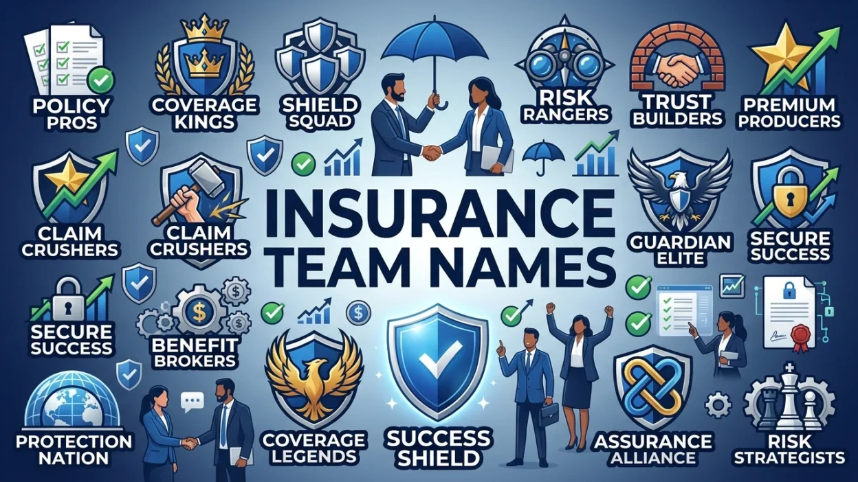 Insurance Team Names