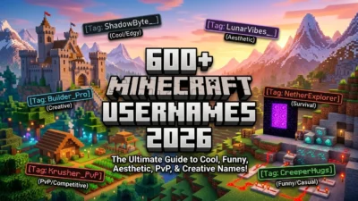 Minecraft Usernames