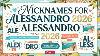 Nicknames for Alessandro