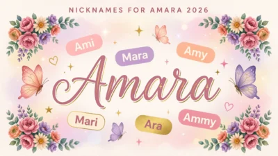 Nicknames for Amara