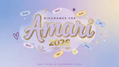 Nicknames for Amari