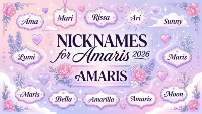 Nicknames for Amaris