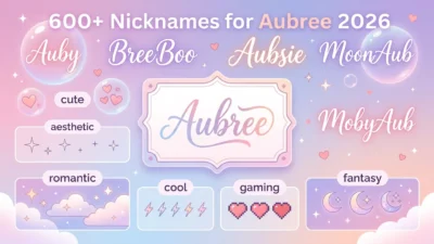 Nicknames for Aubree