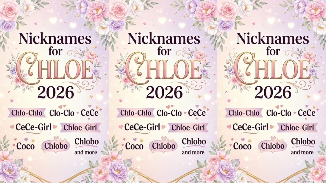Nicknames for Chloe