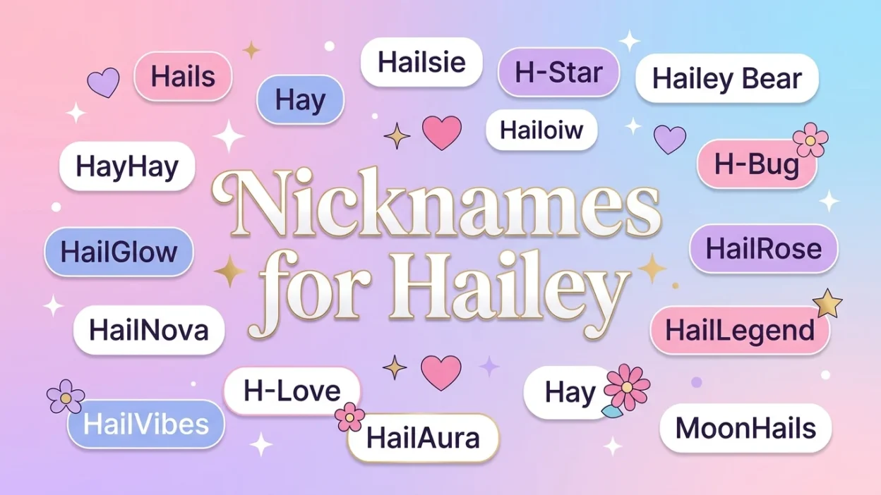 Nicknames for Hailey