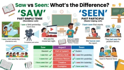 Saw vs Seen