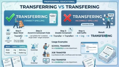 Transferring vs Transfering